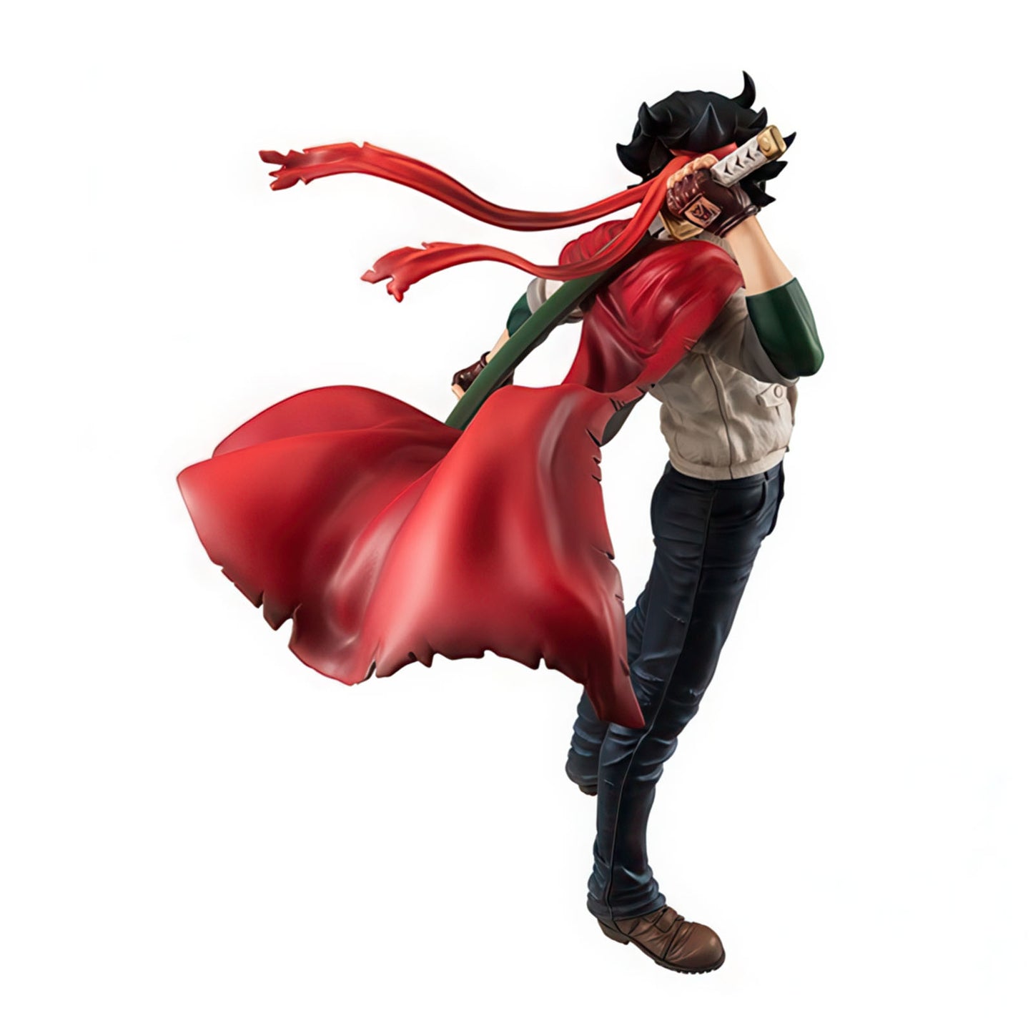 Mobile Fighter G Gundam Domon 8.7in Anime Figure PVC Statue GGG MegaHouse NIB