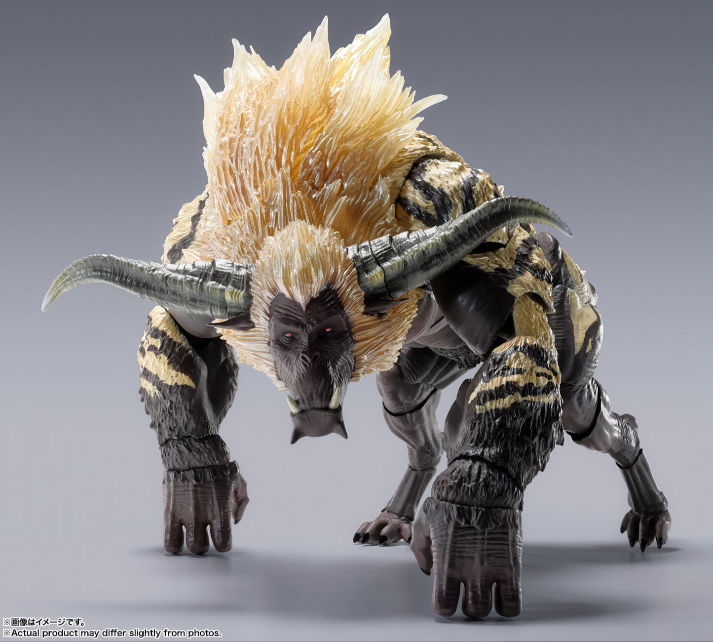 Monster Hunter Furious Rajang 5in Action Figure S.H.MonsterArts Bandai Japan NIB