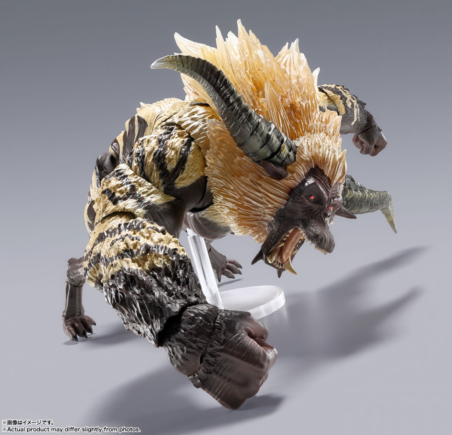 Monster Hunter Furious Rajang 5in Action Figure S.H.MonsterArts Bandai Japan NIB
