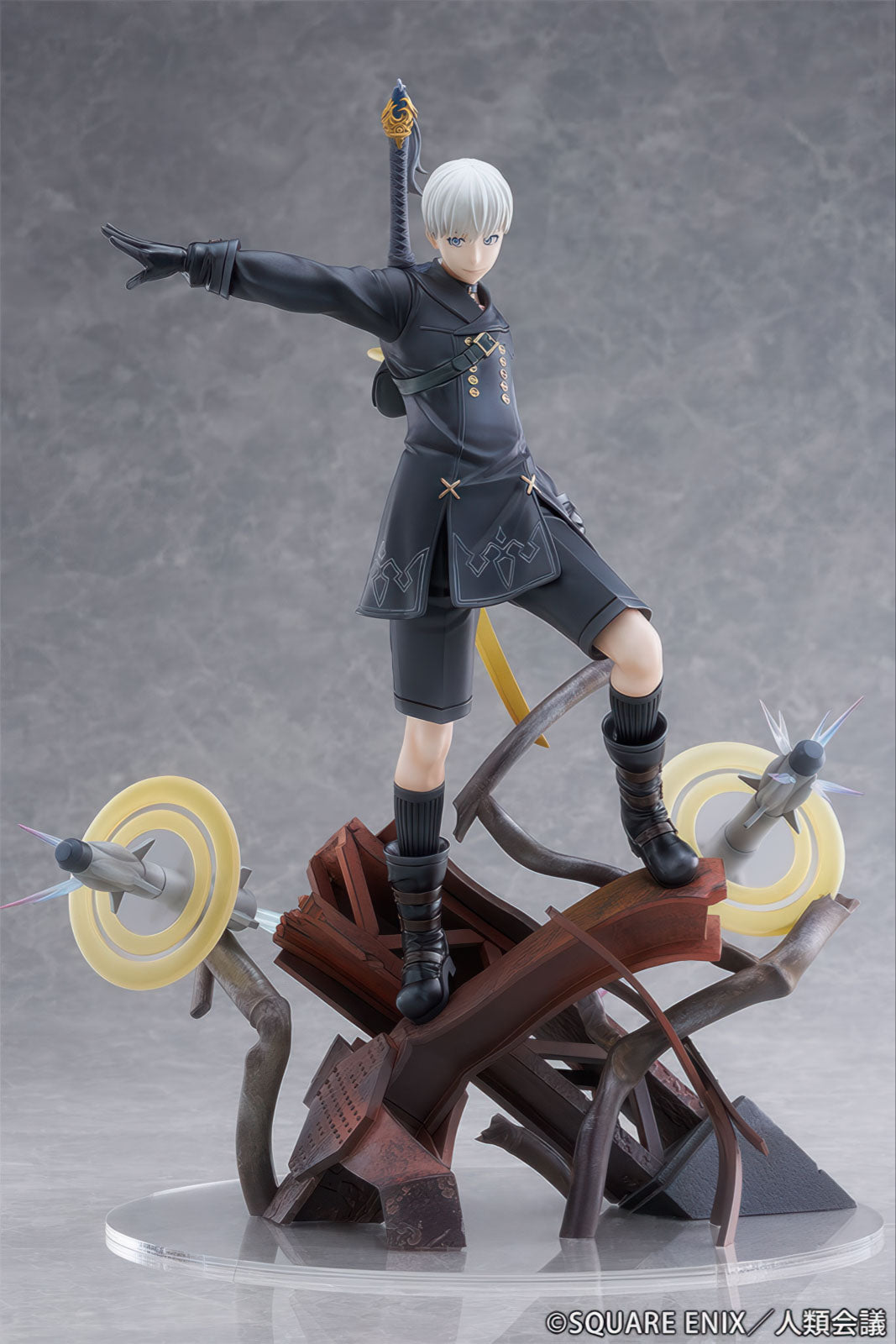 NieR Automata 9S YoRHa No.9 Type S Yuugeki 12in 1/7 Figure PVC Statue Proof NIB