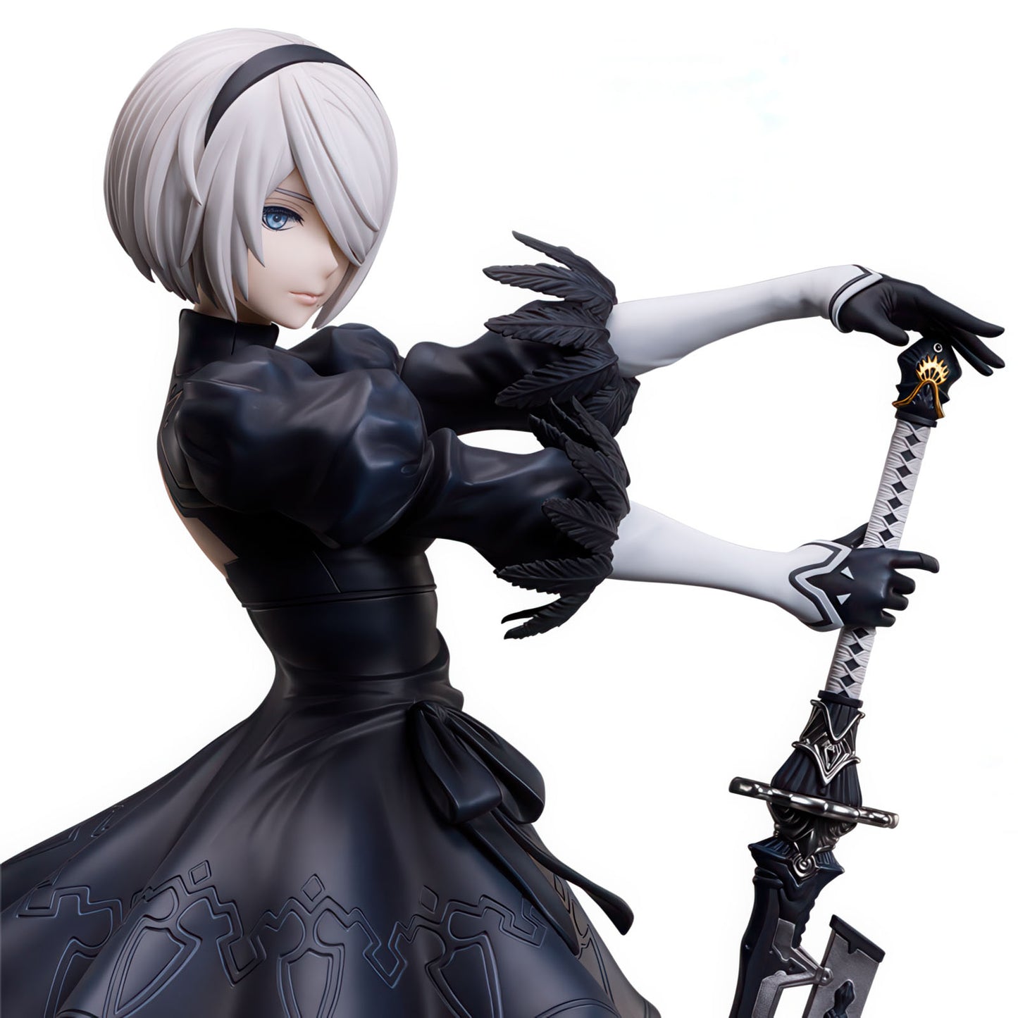 Nier: Automata 2B YoRHa 17.5in 1/4 Anime Figure PVC Statue B-style Freeing NIB