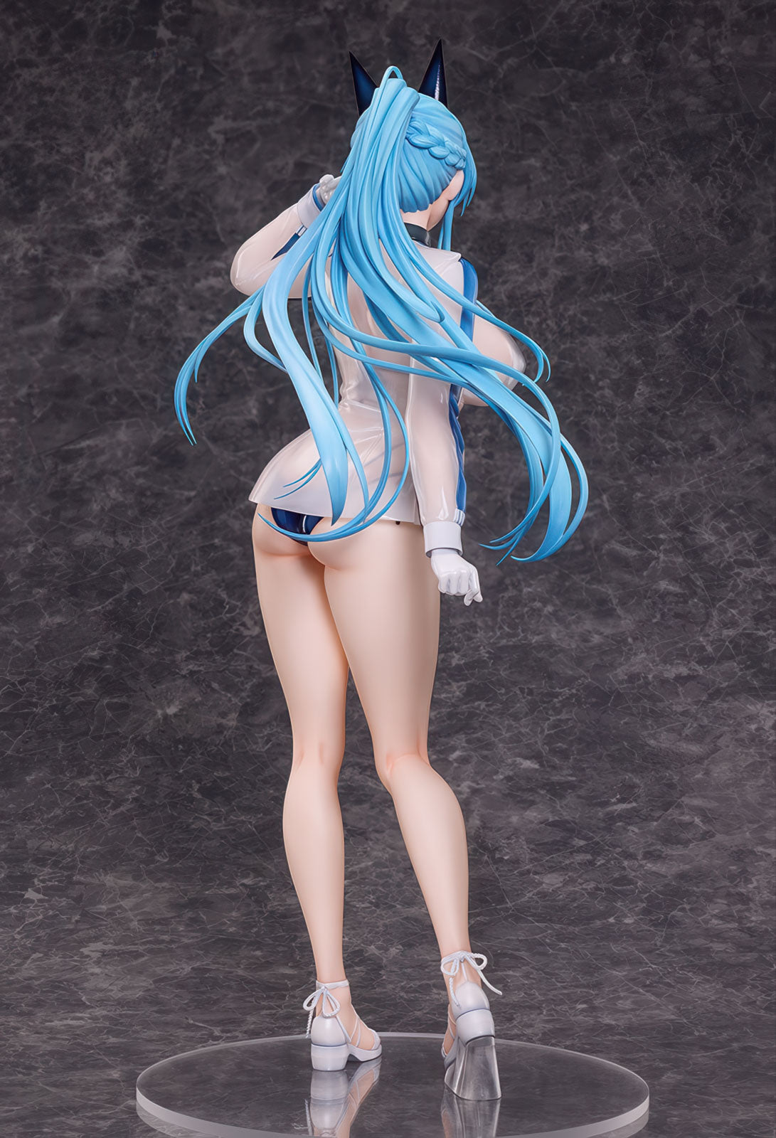 Nikke Helm Aquamarine 16.7in 1/4 Figure PVC Statue B-style Freeing NIB