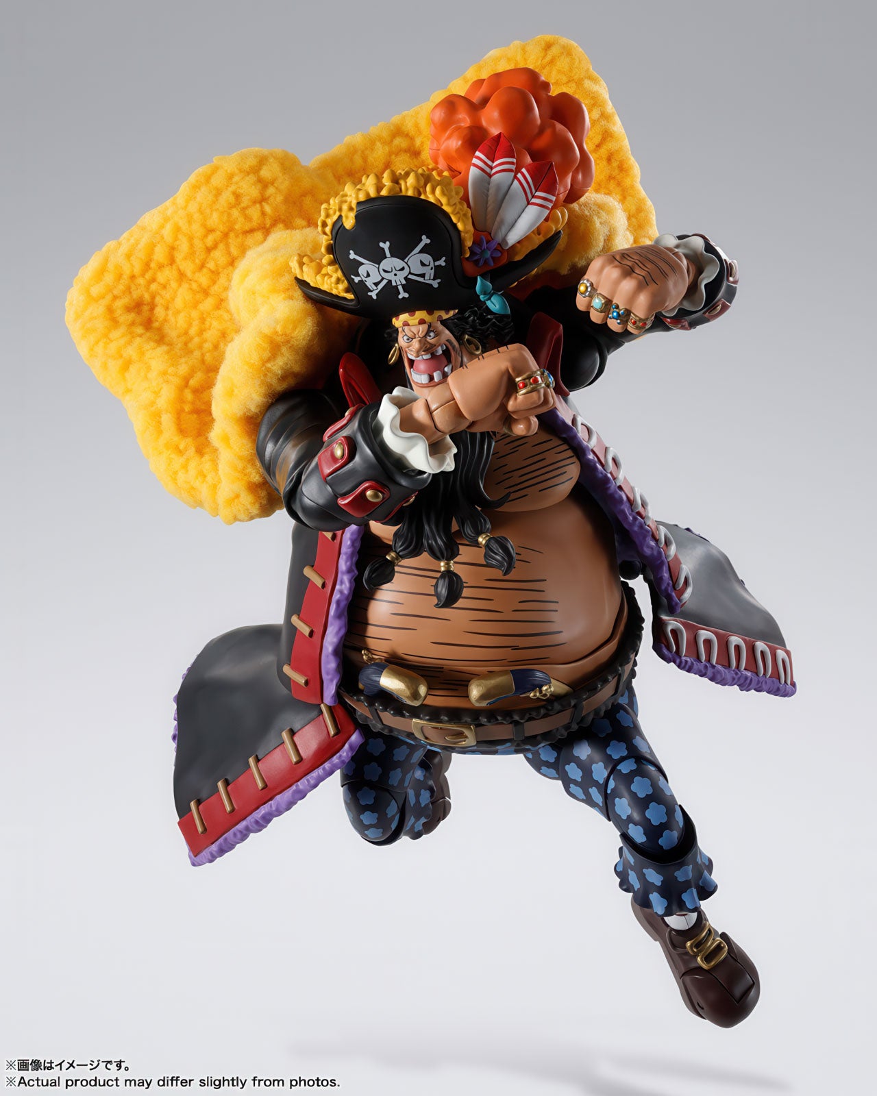 One Piece Marshall D. Teach 9.6in Anime Action Figure S.H.Figuarts Bandai NIB