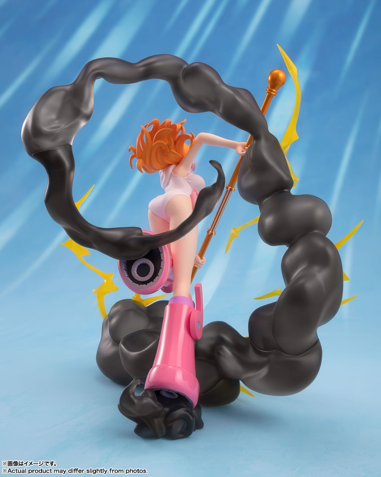 One Piece Nami 6.7in Anime Figure PVC Statue Figuarts Zero Extra Battle Bandai