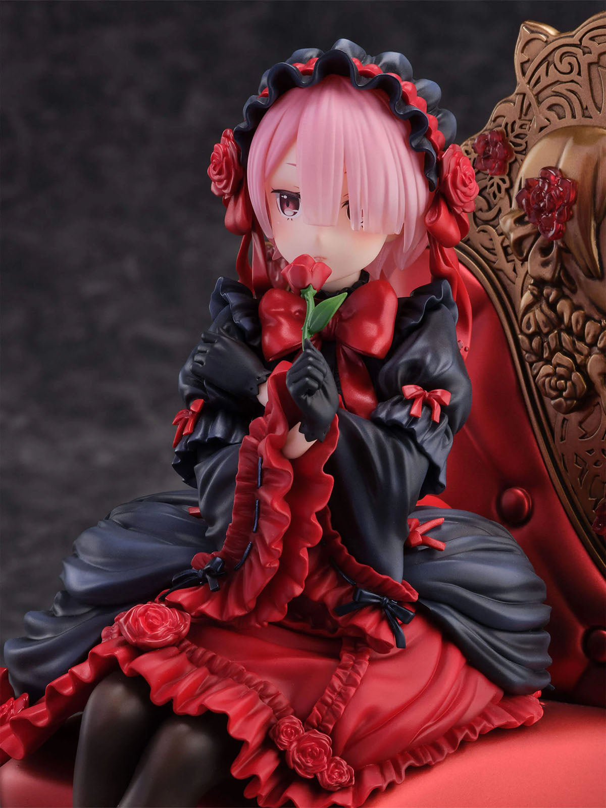 Re:ZERO Ram Gothic ver. 7.9in 1/7 Scale Anime Figure PVC Statue F:NEX FuRyu NIB