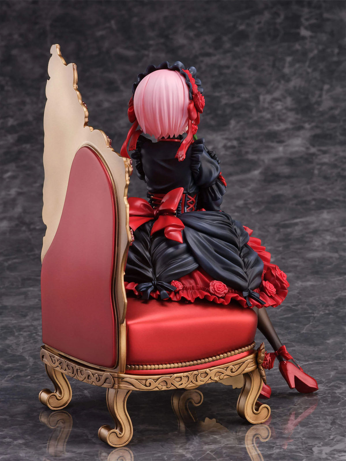 Re:ZERO Ram Gothic ver. 7.9in 1/7 Scale Anime Figure PVC Statue F:NEX FuRyu NIB