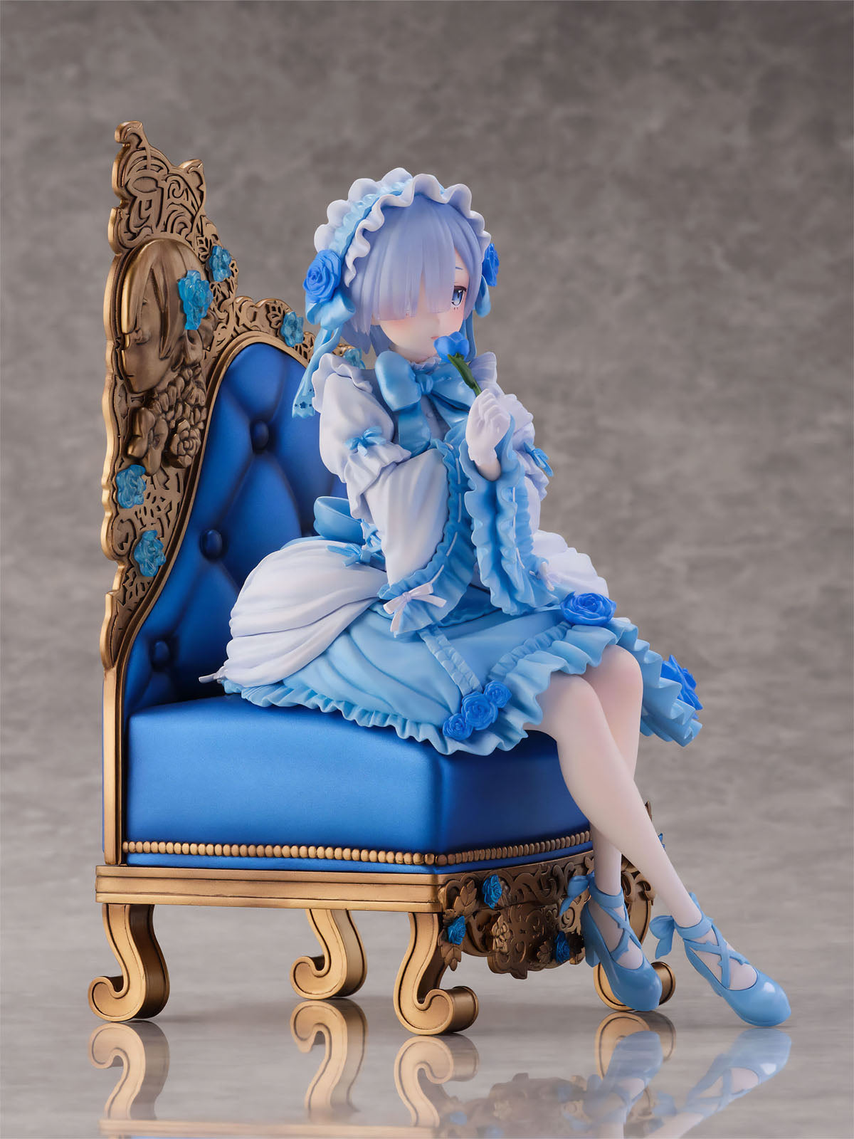 Re:Zero Rem Gothic ver. 7.9in 1/7 Scale Anime Figure PVC Statue F:NEX FuRyu NIB