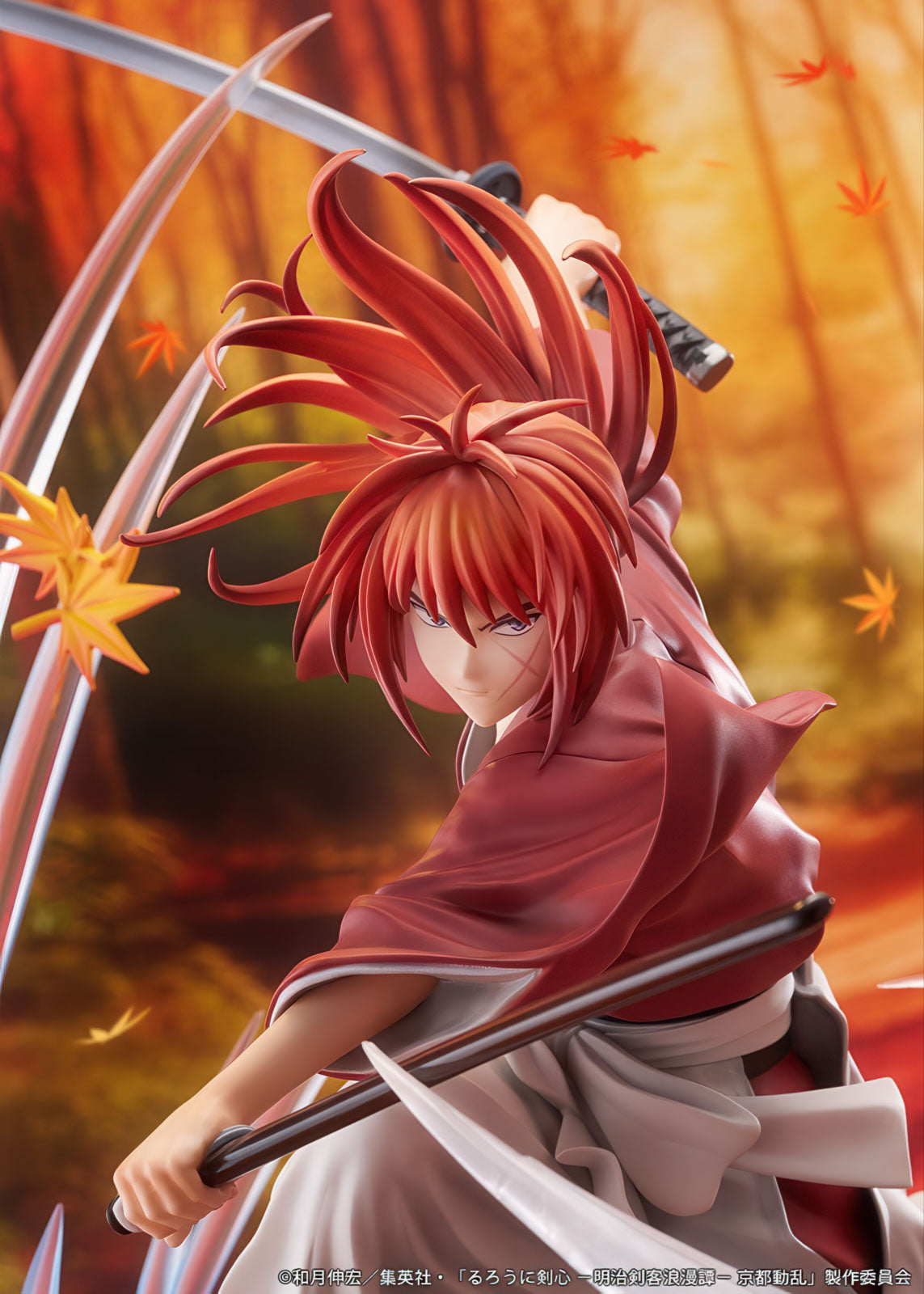 Rurouni Kenshin Himura Soryusen ver. 10in 1/7 Anime Figure PVC Statue Proof NIB