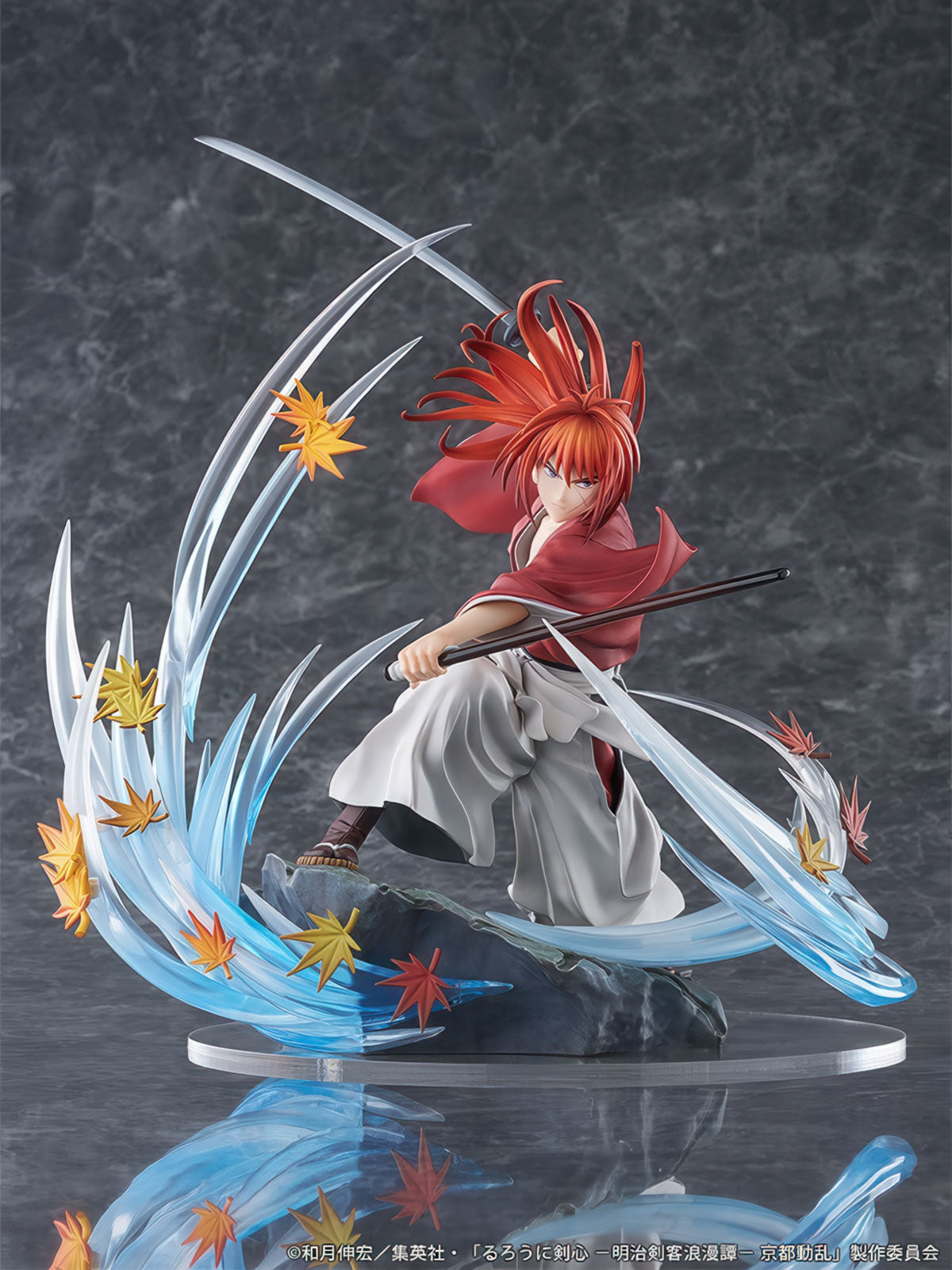 Rurouni Kenshin Himura Soryusen ver. 10in 1/7 Anime Figure PVC Statue Proof NIB