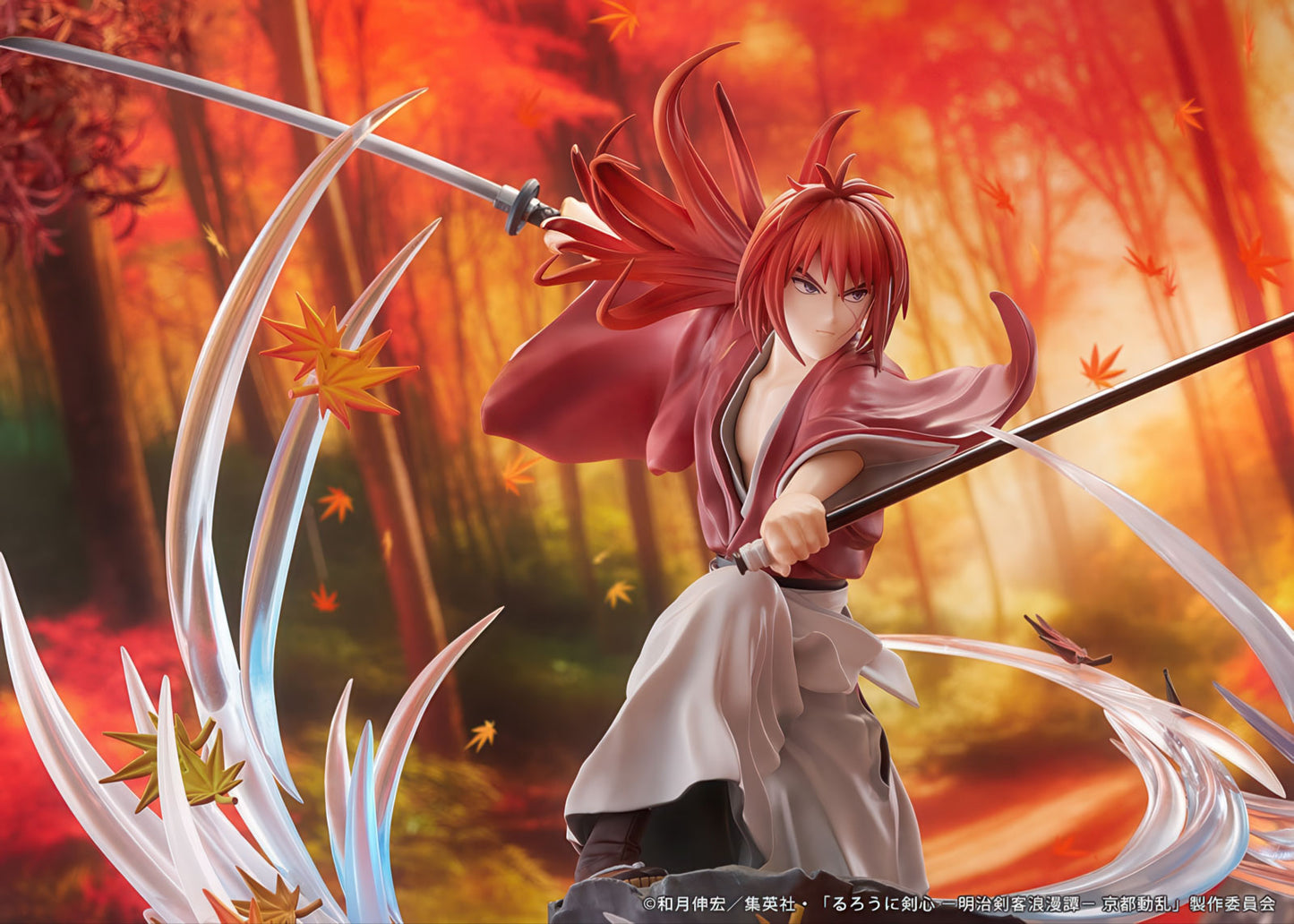 Rurouni Kenshin Himura Soryusen ver. 10in 1/7 Anime Figure PVC Statue Proof NIB