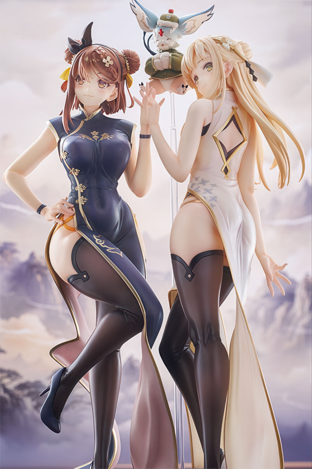Set of Ryza Klaudia Chinese Dress 11in 1/6 Figure PVC Statue Phat Company NIB