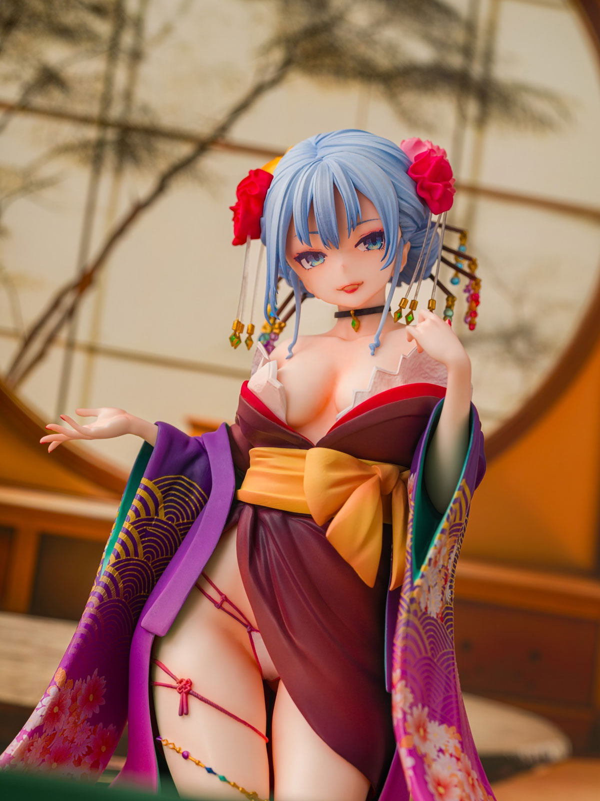 Shujuu Ecstasy Shion Oiran All Ages 1/7 Scale Anime PVC Figure Figurine Daiki