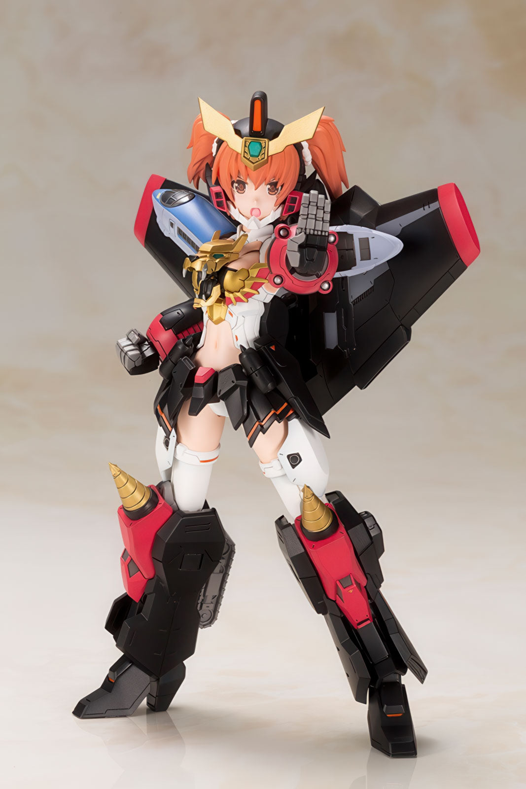Star GaoGaiGar 7.5in Anime Plastic Model Kit Cross Frame Girl Kotobukiya NIB
