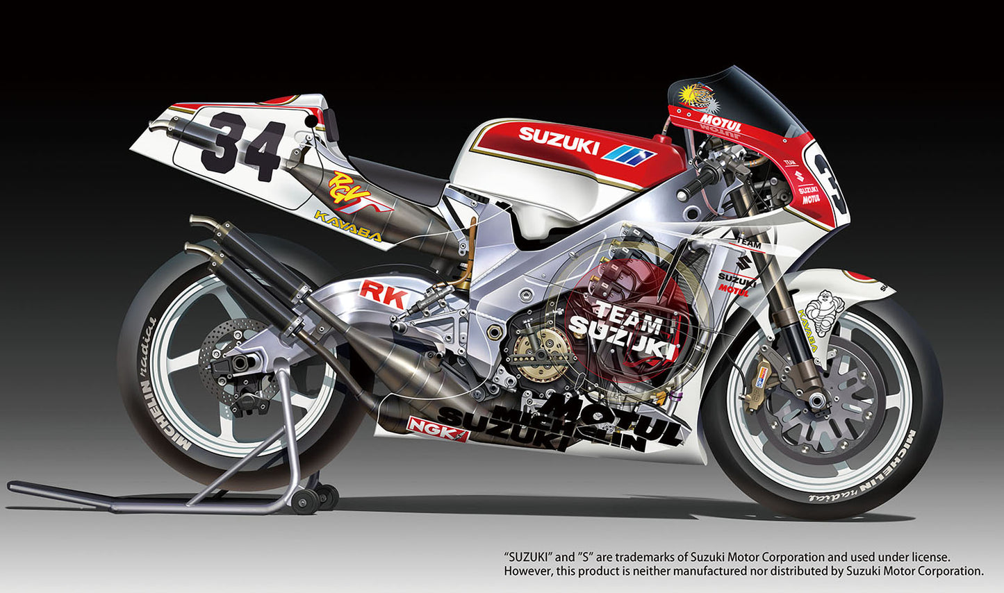 Suzuki RGV-Gamma XR79 1993 WGP500 Champion 1/12 Plastic Model Kit Platz Japan