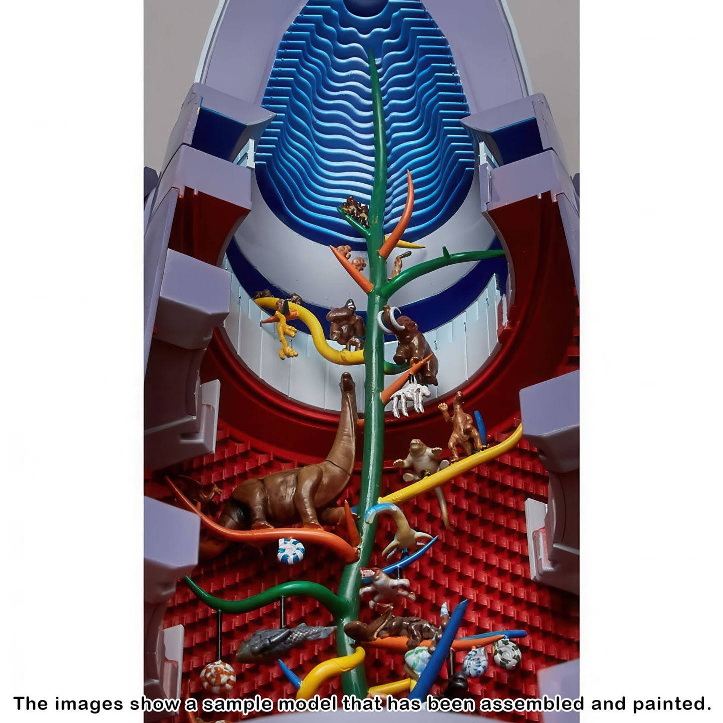 Tower of the Sun 14.2in 1/200 Scale Plastic Model Kit Kaiyodo NIB