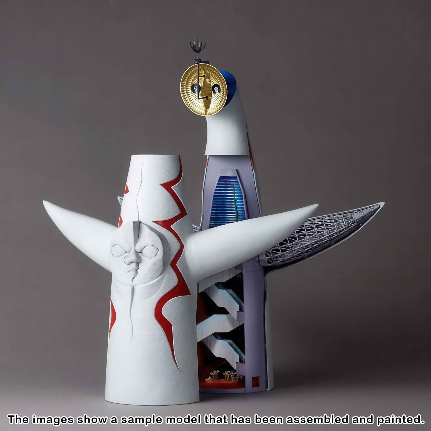Tower of the Sun 14.2in 1/200 Scale Plastic Model Kit Kaiyodo NIB