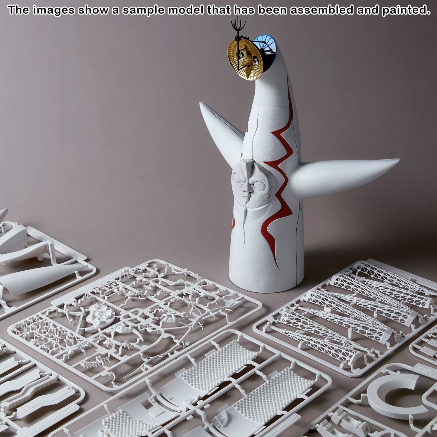 Tower of the Sun 14.2in 1/200 Scale Plastic Model Kit Kaiyodo NIB