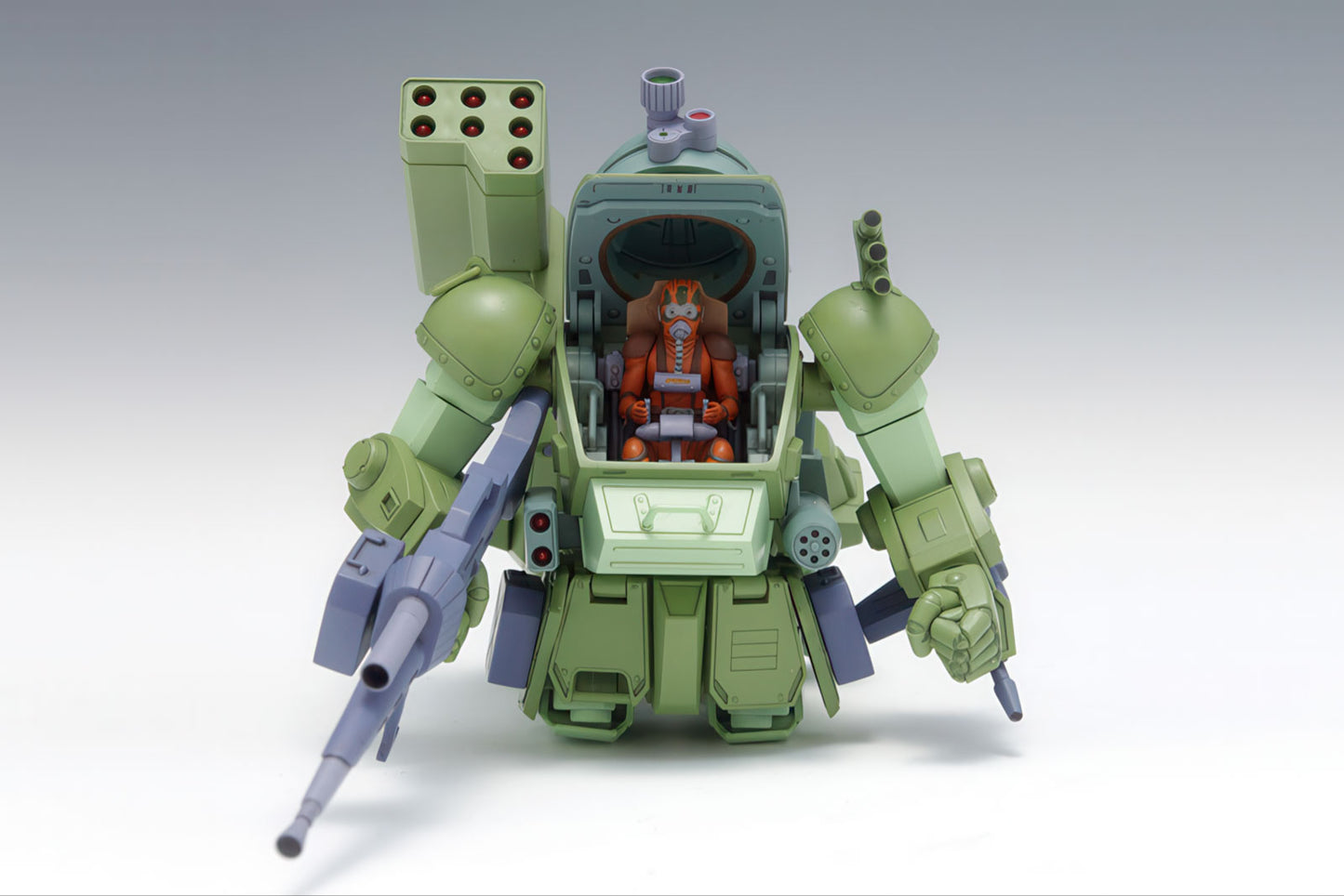 ATV Votoms Scope Dog Turbo Custom PS Ver. 4in 1/35 Anime Plastic Model Kit Wave