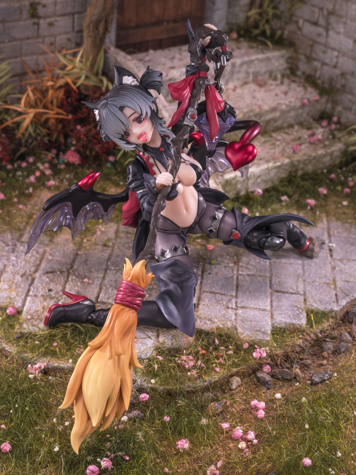 Apprentice Witch MaoMao Hoshikawa Black Hair 1/12 Scale Action Figure Exssrion