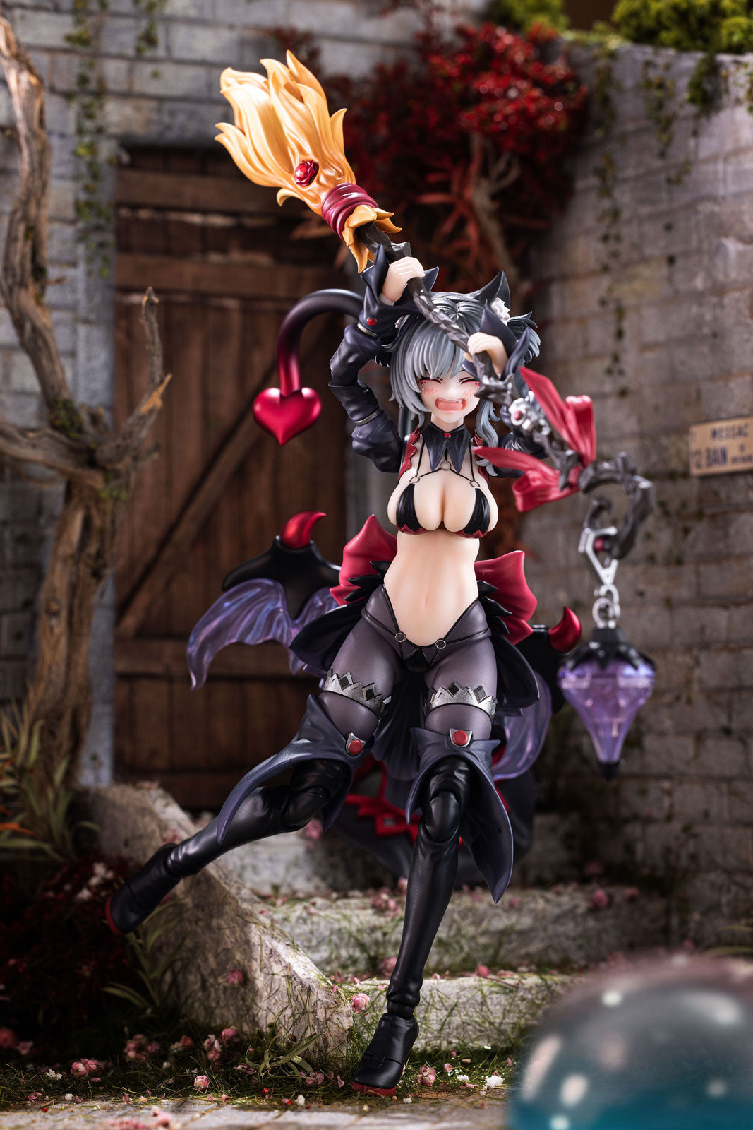 Apprentice Witch MaoMao Hoshikawa Black Hair 1/12 Scale Action Figure Exssrion