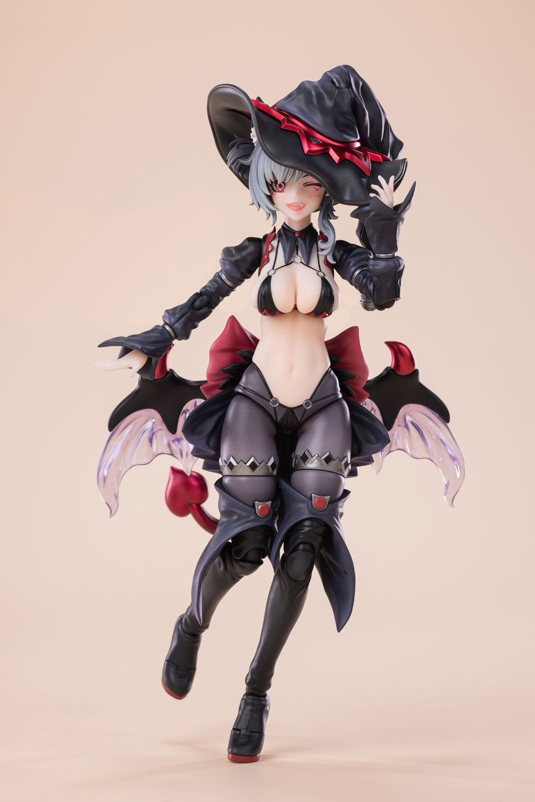 Apprentice Witch MaoMao Hoshikawa Black Hair 1/12 Scale Action Figure Exssrion