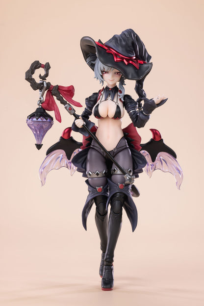 Apprentice Witch MaoMao Hoshikawa Black Hair 1/12 Scale Action Figure Exssrion