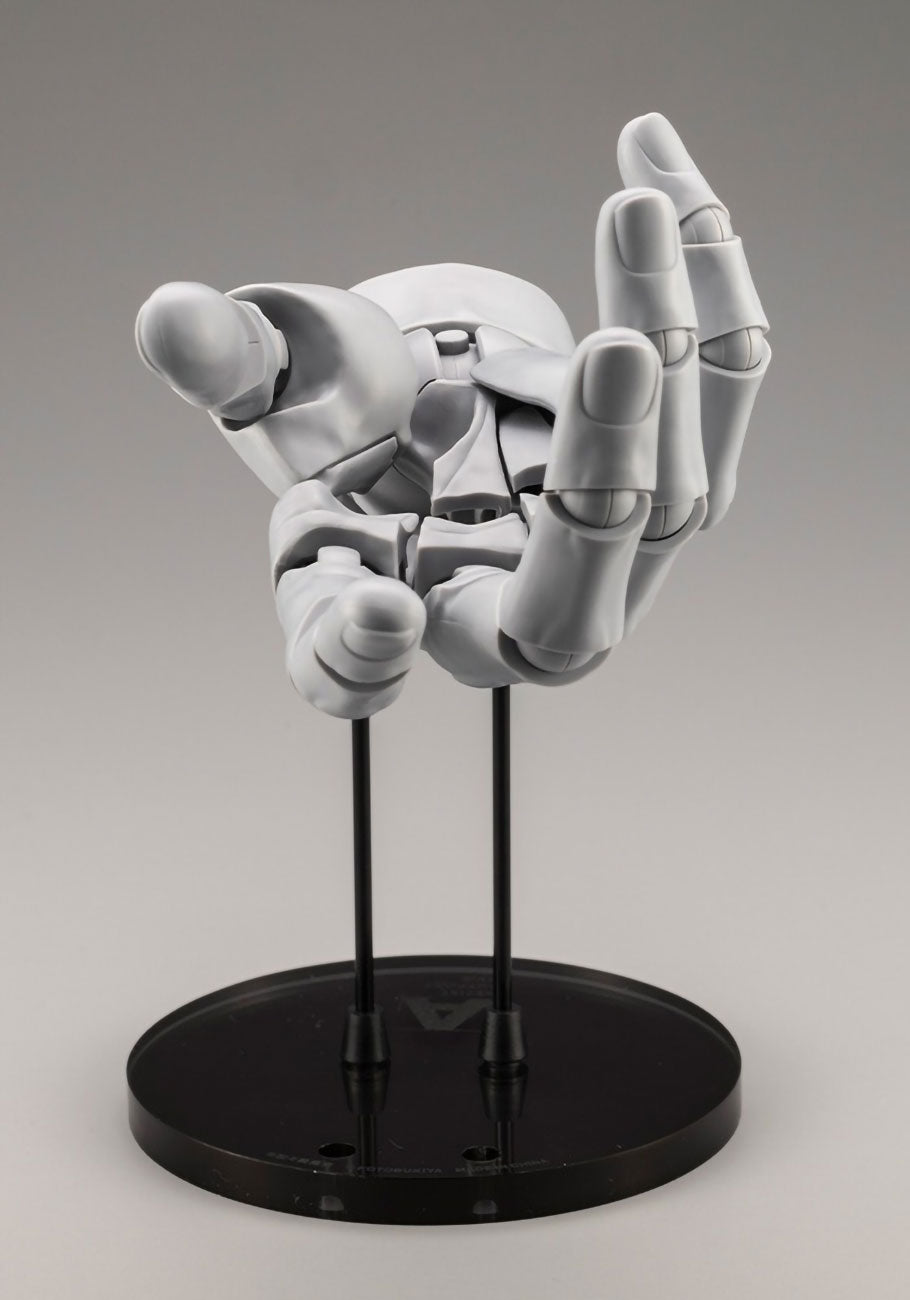 Artist Support Item Hand Model Men Left Gray 1/1 Scale Action Figure Kotobukiya