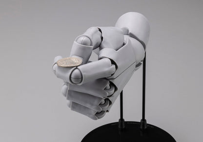 Artist Support Item Hand Model Men Left Gray 1/1 Scale Action Figure Kotobukiya