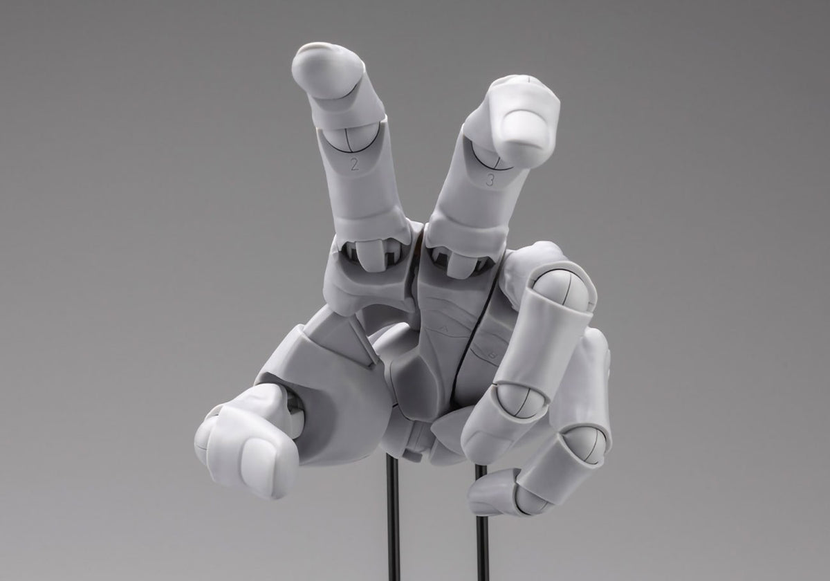 Artist Support Item Hand Model Men Left Gray 1/1 Scale Action Figure Kotobukiya