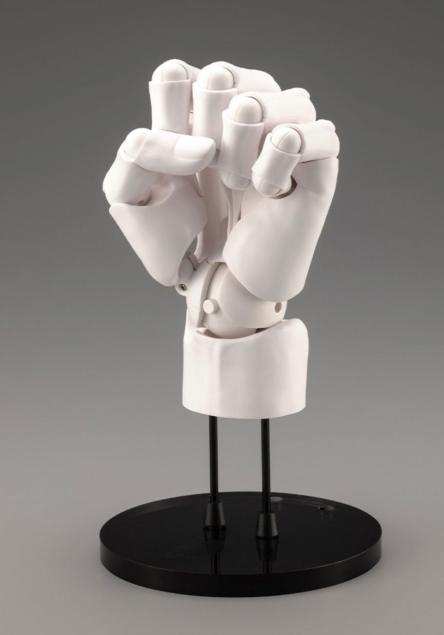 Artist Support Item Hand Model Men Left White 1/1 Scale Action Figure Kotobukiya