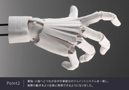 Artist Support Item Hand Model Men Left White 1/1 Scale Action Figure Kotobukiya
