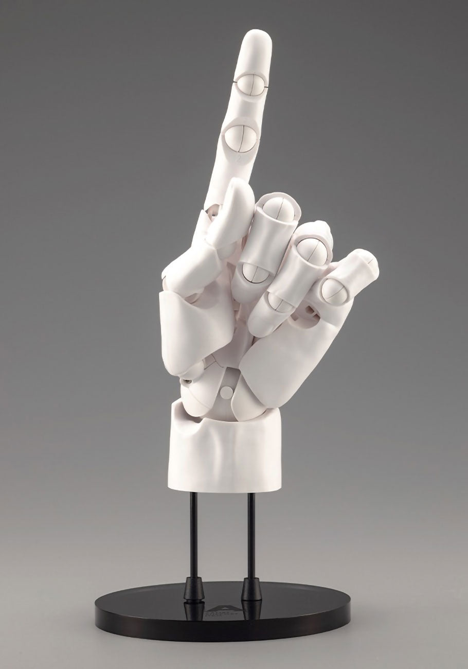 Artist Support Item Hand Model Men Left White 1/1 Scale Action Figure Kotobukiya