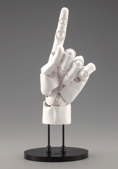 Artist Support Item Hand Model Men Left White 1/1 Scale Action Figure Kotobukiya