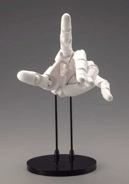 Artist Support Item Hand Model Men Left White 1/1 Scale Action Figure Kotobukiya