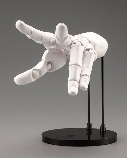 Artist Support Item Hand Model Men Left White 1/1 Scale Action Figure Kotobukiya
