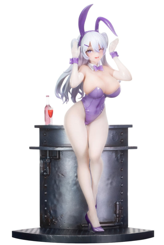 Asanagi Xiya Bunny 11in 1/6 Anime Figure PVC Statue Asanagi w/Bonus BearPanda