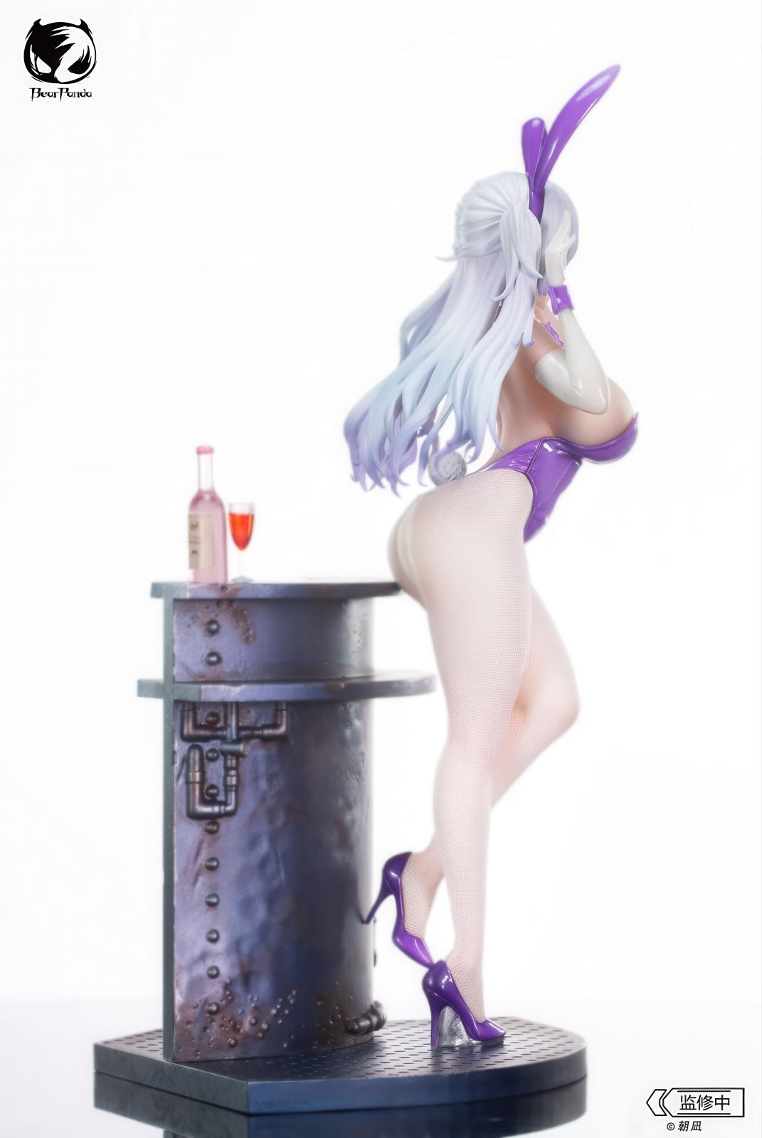 Asanagi Xiya Bunny 11in 1/6 Anime Figure PVC Statue Asanagi w/Bonus BearPanda