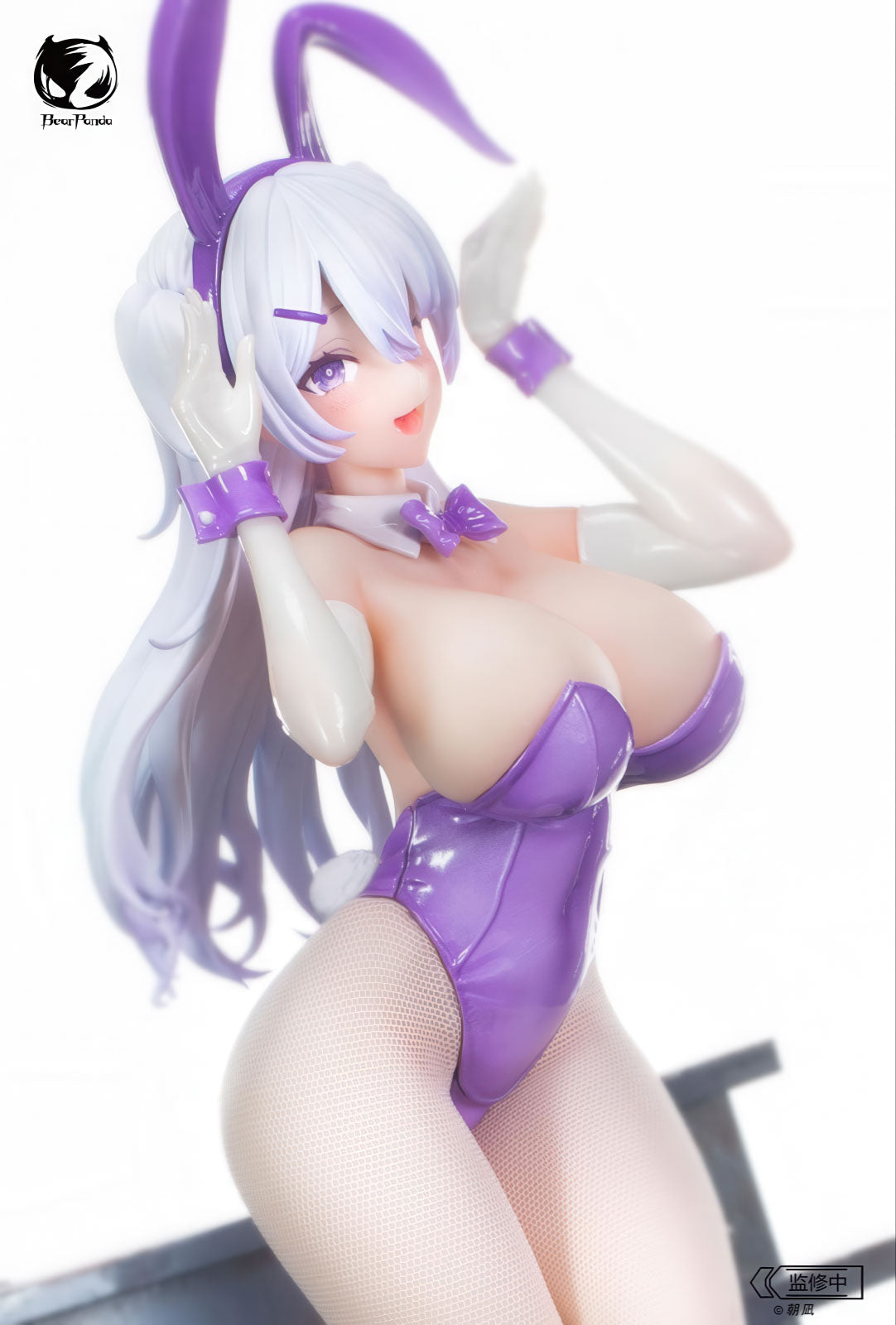 Asanagi Xiya Bunny 11in 1/6 Anime Figure PVC Statue Asanagi w/Bonus BearPanda