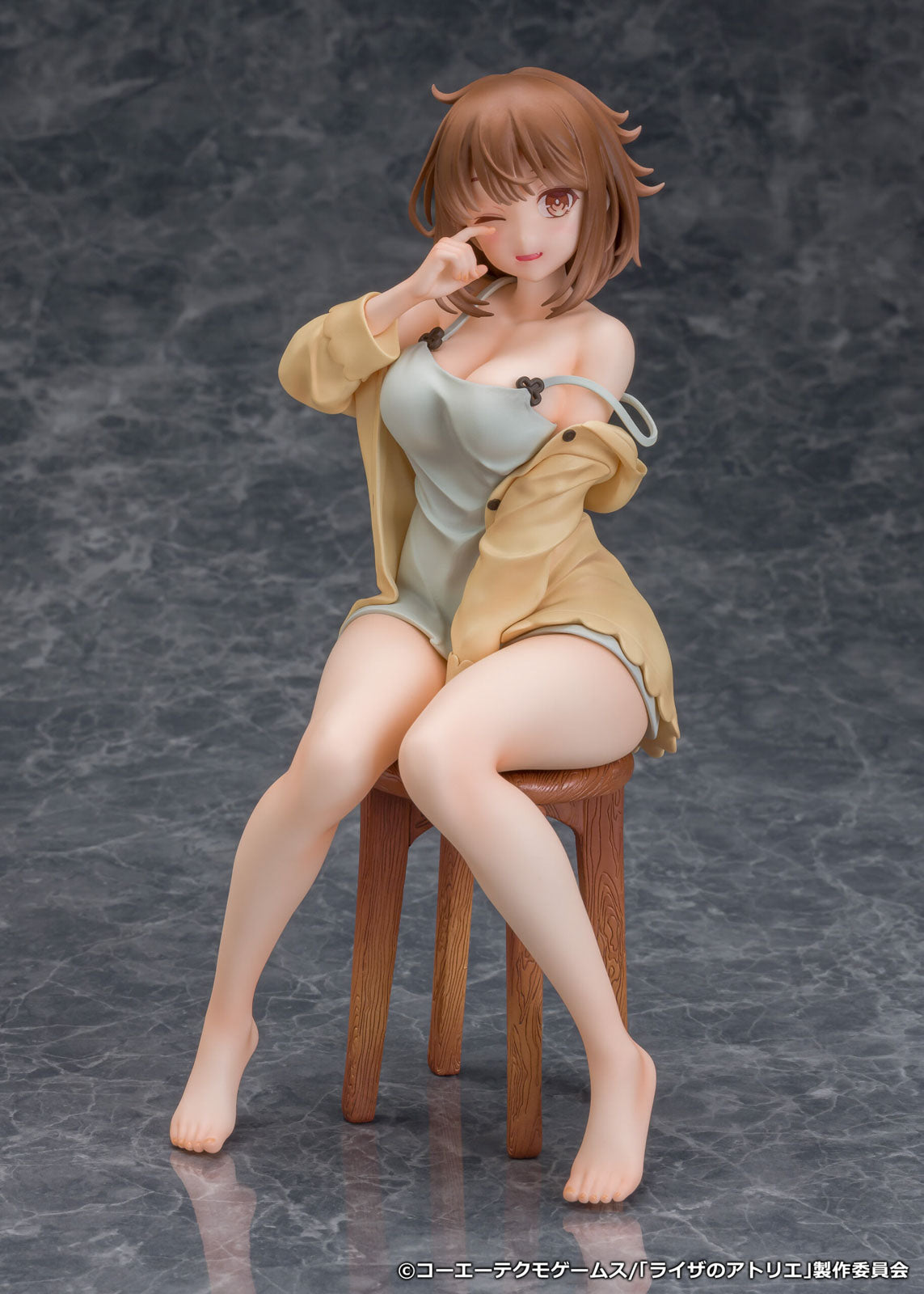 Atelier Ryza Reisalin Stout 7.5 Zoll 1/7 Scale Anime Figur PVC Statue Proof NIB
