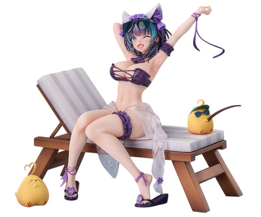 Azur Lane Cheshire Summery Date 7.1in 1/7 Scale Figure PVC Statue GSAS NIB