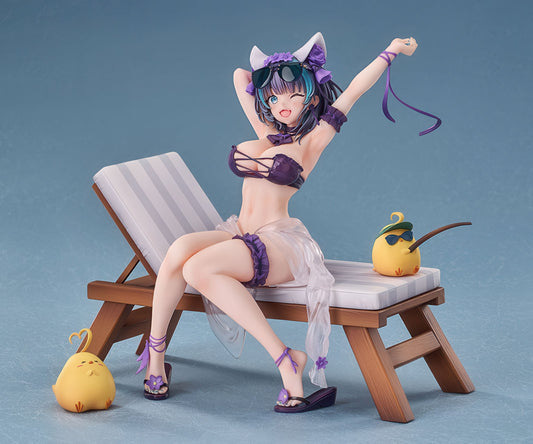 Azur Lane Cheshire Summery Date 7.1in 1/7 Scale Figure PVC Statue GSAS NIB