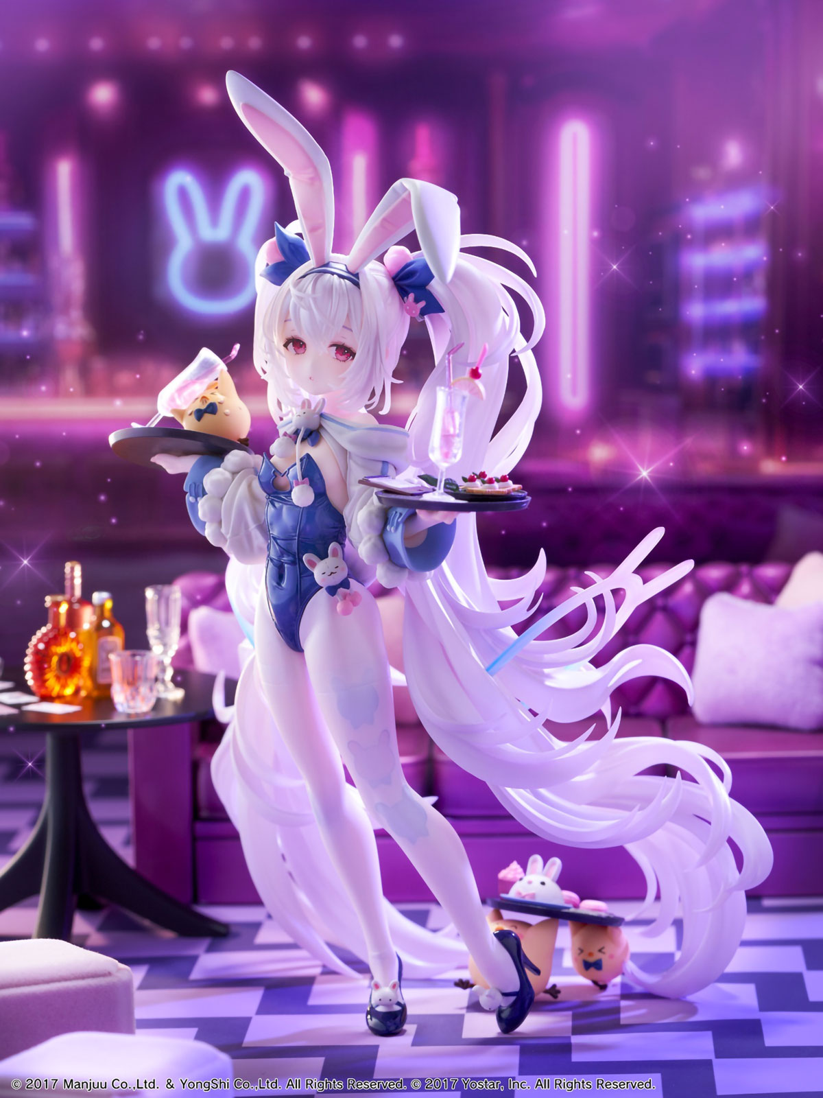 Azur Lane Laffey II Sleepy on a Busy Day 1/7 Scale PVC Figur Figur Wing NIB