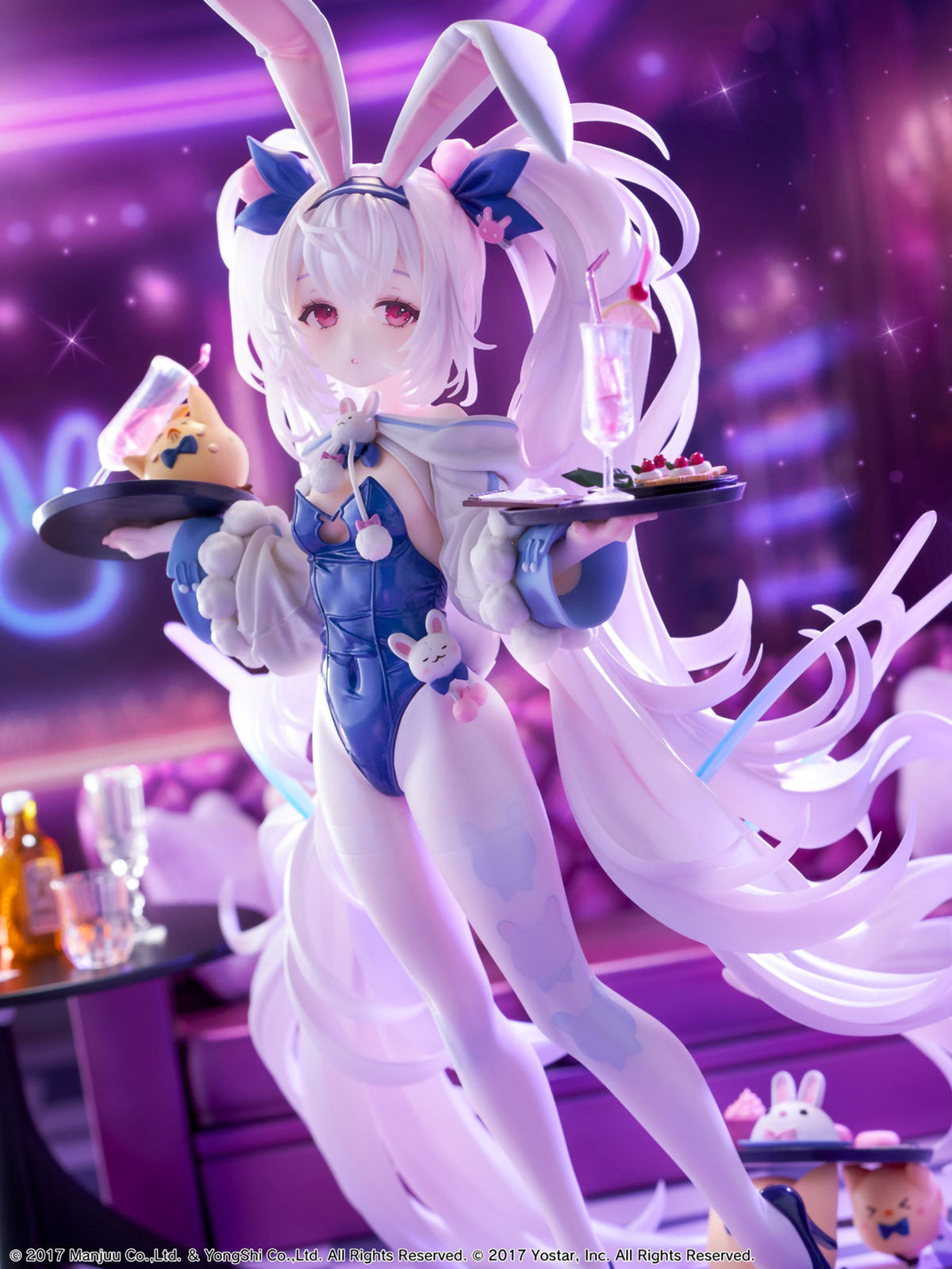 Azur Lane Laffey II Sleepy on a Busy Day 1/7 Scale PVC Figur Figur Wing NIB