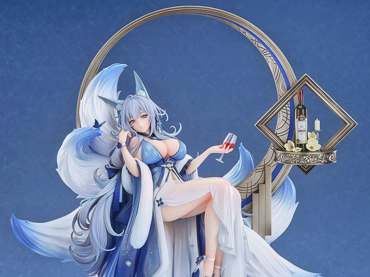 Azur Lane Shinano Dreams of the Hazy Moon 13in 1/7 Figure PVC Statue GSAS NIB