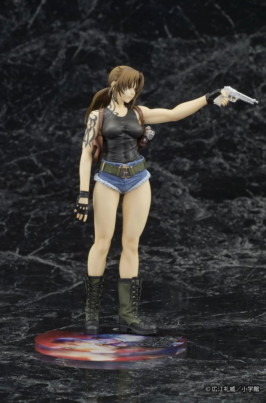 Black Lagoon Revy 6.9in Anime PVC Figure Figurine DIGSTA NIB
