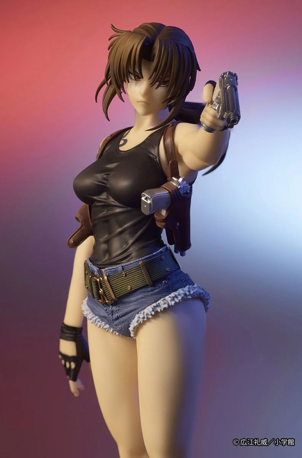 Black Lagoon Revy 6.9in Anime PVC Figure Figurine DIGSTA NIB