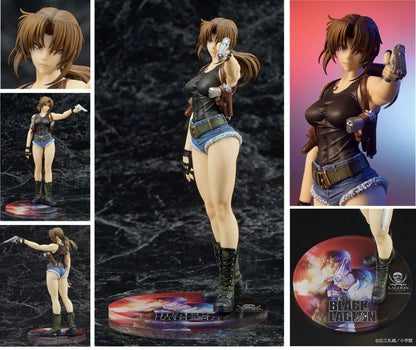 Black Lagoon Revy 6.9in Anime PVC Figure Figurine DIGSTA NIB