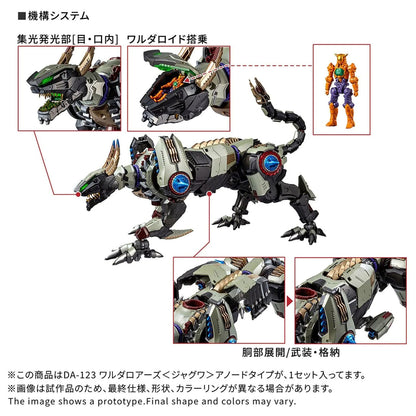 DA-123 Warudaroars Jaguar Anode Type Action Figure Figurine Diaclone Tomy NIB