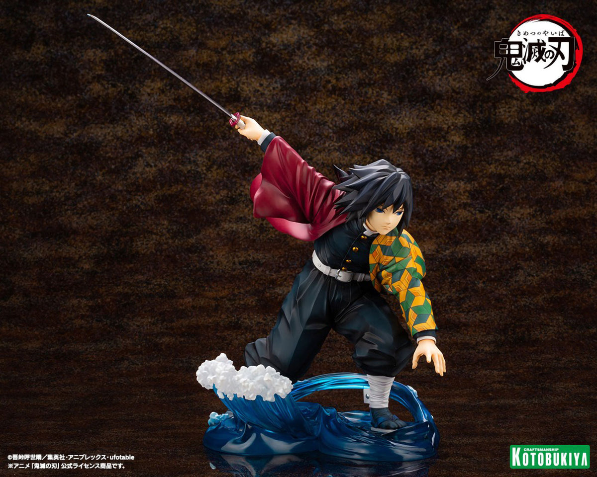Demon Slayer KNY Giyu Tomioka 1/8 Anime PVC Figure Figurine Artfx J Kotobukiya