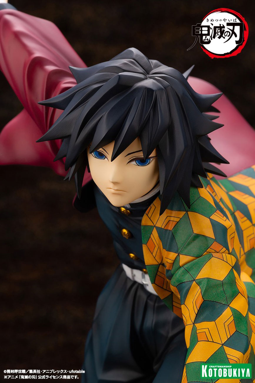Demon Slayer KNY Giyu Tomioka 1/8 Anime PVC Figure Figurine Artfx J Kotobukiya